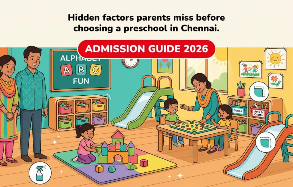 Hidden Factors Parents Miss Before Choosing a Preschool in Chennai Admission Guide 2026